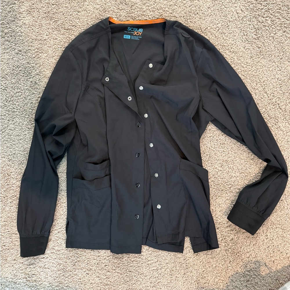 Women's Black scrub Jacket